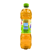 Bouteille de 1,5L Estathé Zero Citron Sans Sucre avec étiquette verte.