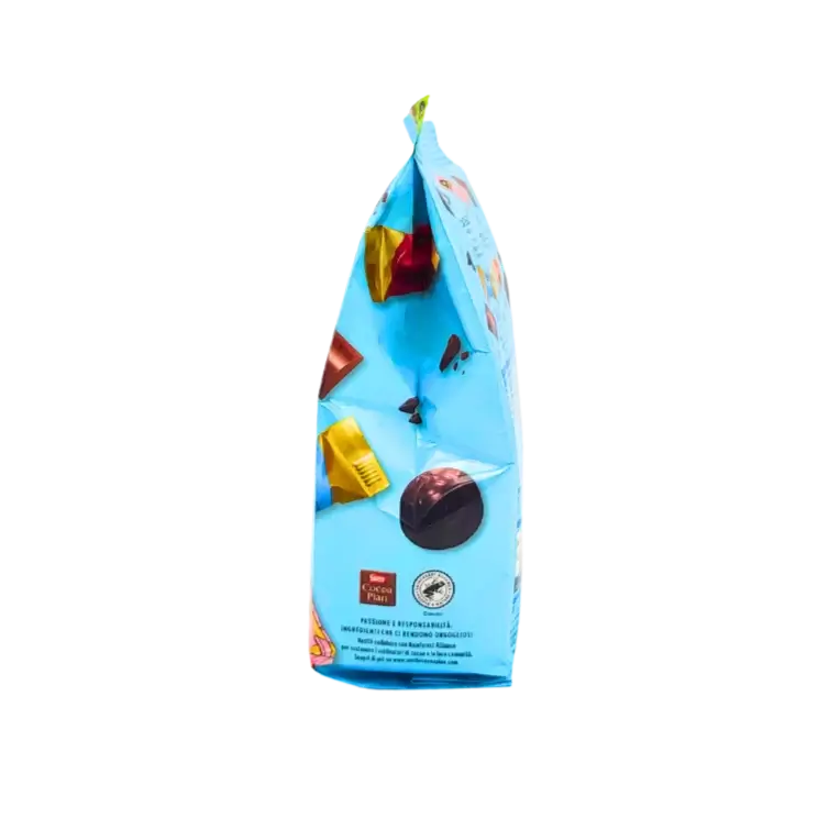 Boîte chocolat chocolats italiens – Cioccomania – Perugina – 180 g (vue latérale)