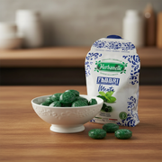 Bonbons à la Menthe Herbamelle Fabbri - Menthe (75 g) - en situation d'usage