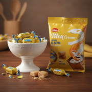 Bonbons Mou Toffee au Lait Liking – Soft Milk Toffees (150 g) - en situation d'usage