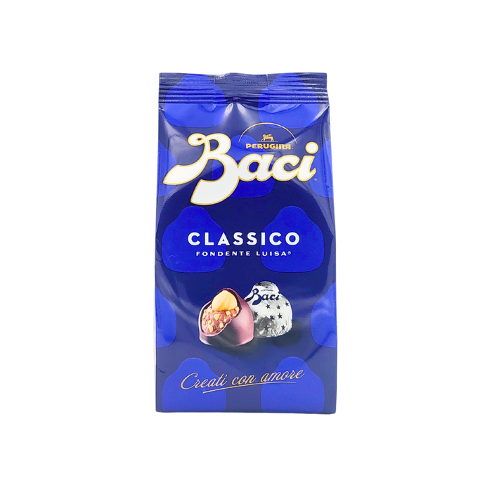 Paquet avant de Baci Classico Fondente Luisa 125g - chocolats italiens au goût unique.