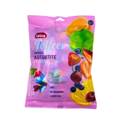 Sachet de bonbons Liking Toffees Assortite 150g – toffees fruités moelleux sans colorant ni gluten
