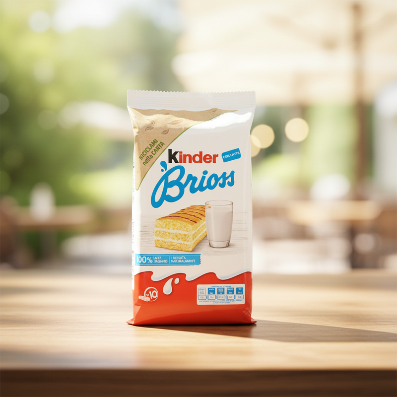 Brioche Kinder Brioss - Fourrée crème de lait (270 g)