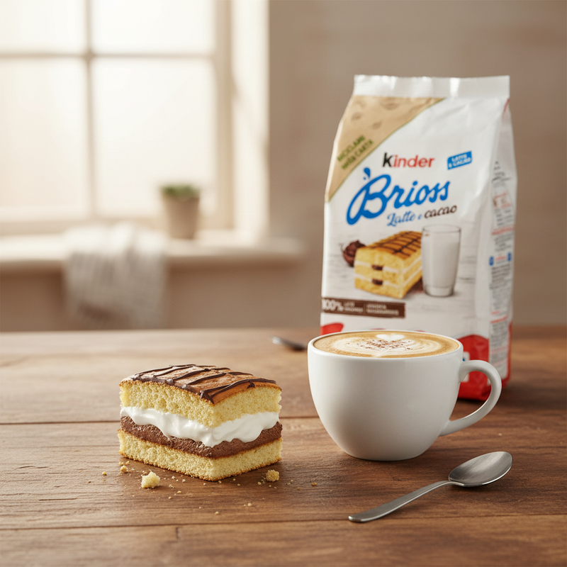 Kinder Brioss - Lait & Cacao (270 g) - en situation d'usage