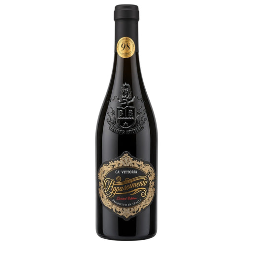 Packshot Ca' Vittoria Appassimento 75cl fond blanc