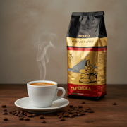Café en Grains CaféMoka - Miscela Oro di Napoli (1 kg) - en situation d'usage