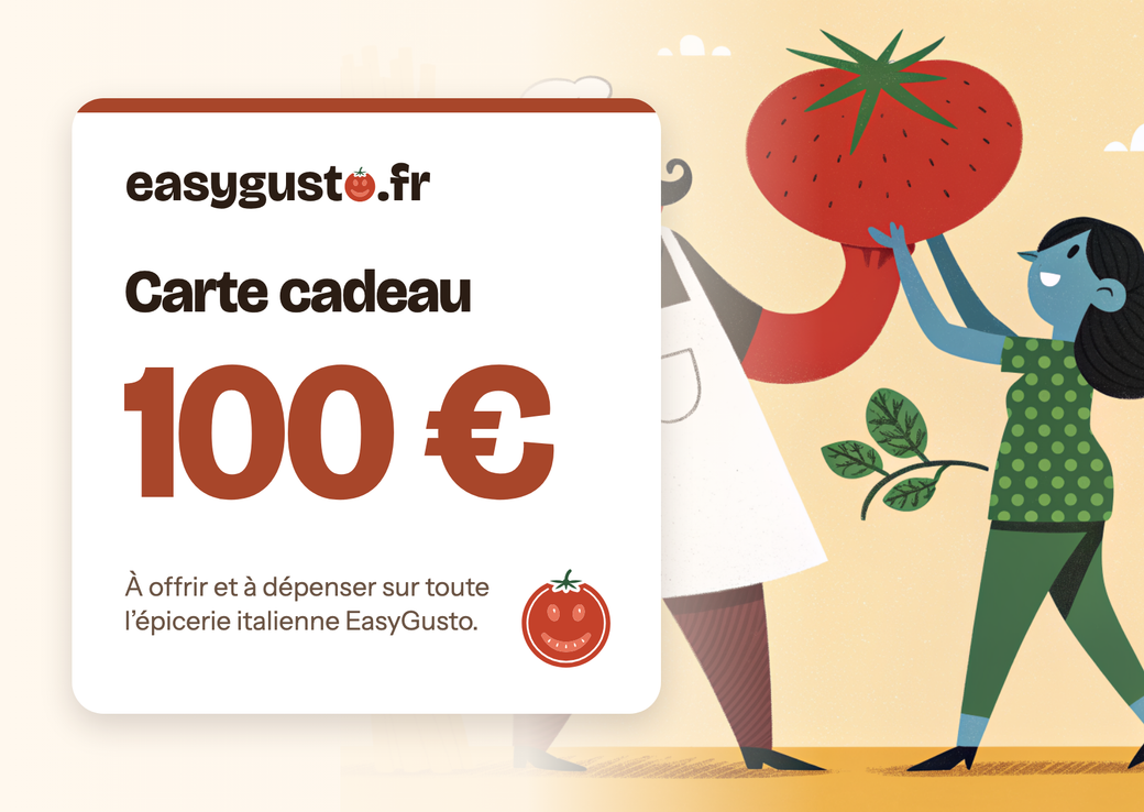 Carte cadeau EasyGusto de 100 €