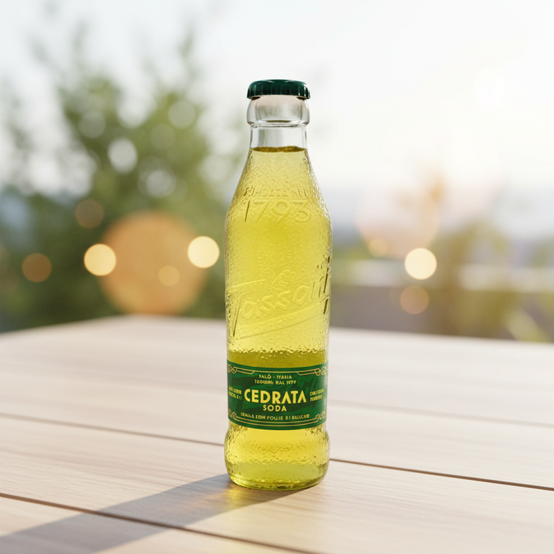 Limonade Cédrat Tassoni - Boisson Italienne (18 cl)