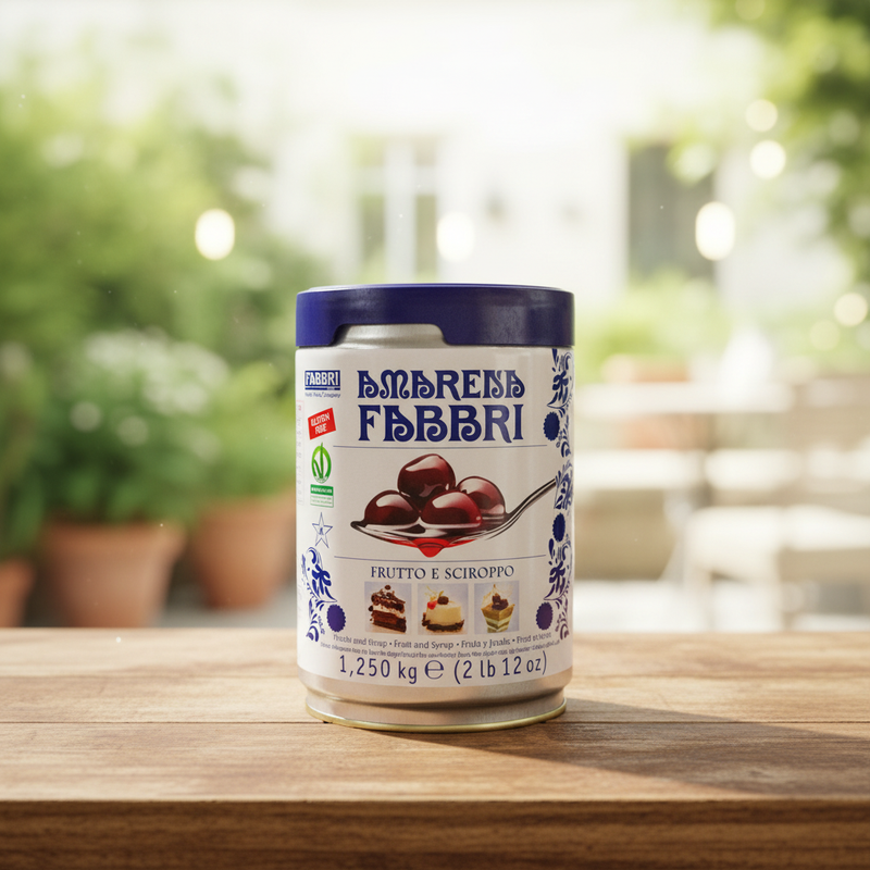 Amarena Fabbri – Griottes Amarena en Sirop (1,25 kg)
