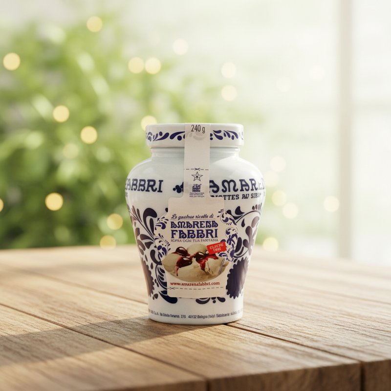 Cerezas Amarena Fabbri – Tarro (600 g)