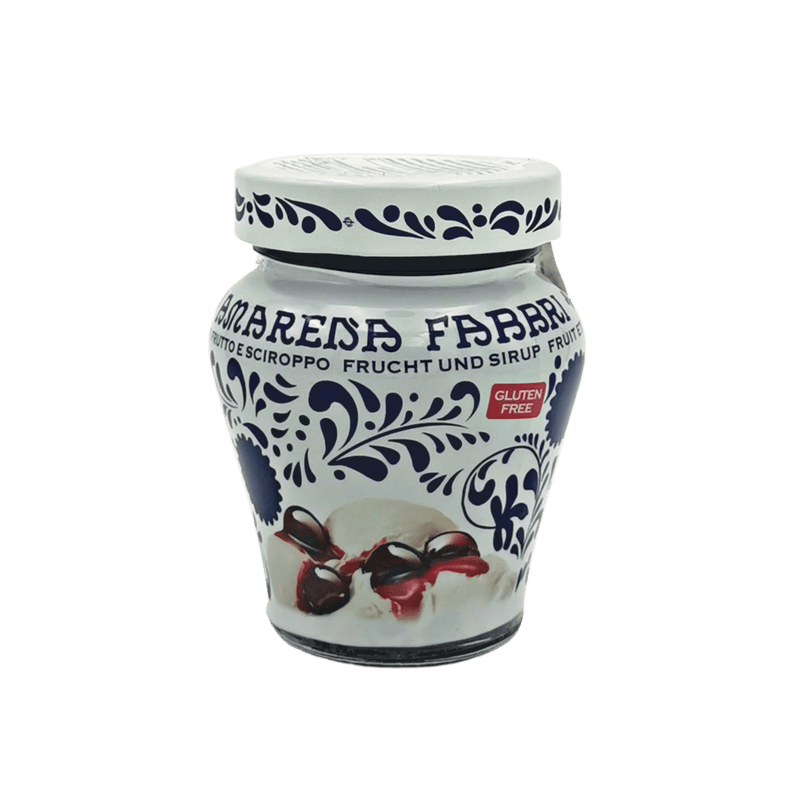 Cerises Amarena Fabbri - Cerises sauvages en sirop (230 g) — face avant