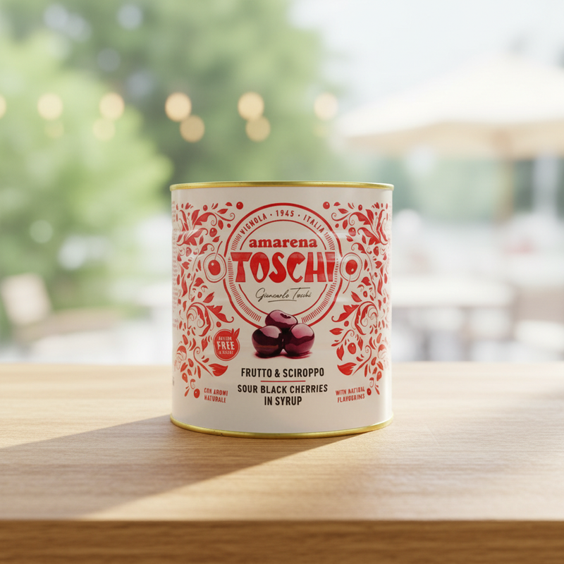 Cerises Amarena au Sirop – Toschi Format Familial (2,7kg)