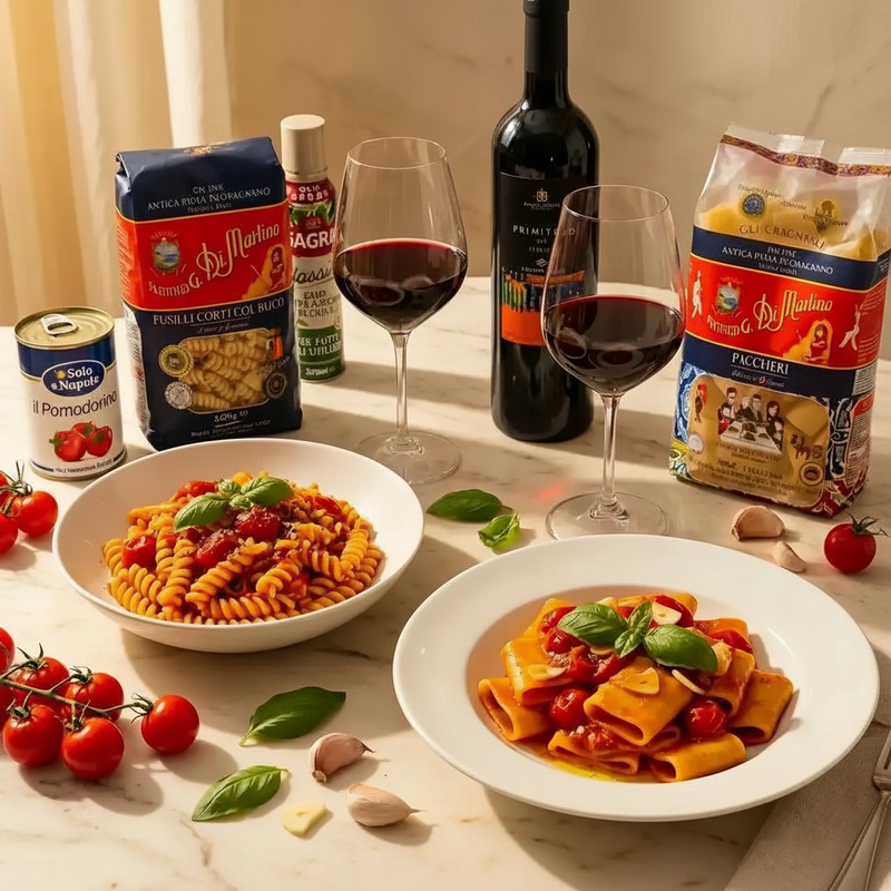 Coffret "Kit Chef Napolitain" : Dîner Gastronomique & Pomodorino - en situation d'usage