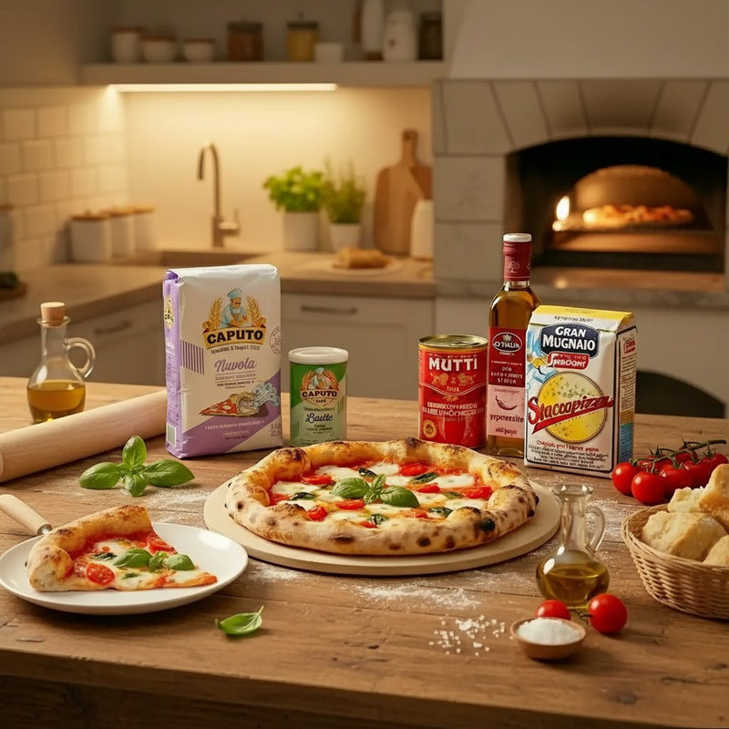 Coffret "Pizzaiolo Maestro" : Le Kit Technique Pizza (Caputo & Staccapizza) — cuisine italienne authentique
