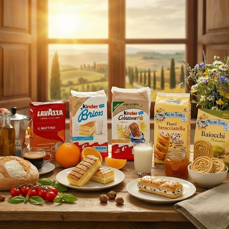 Coffret Petit-Déjeuner "Dolce Risveglio" : Édition Kinder & Lavazza (Livraison Offerte) — cuisine italienne authentique