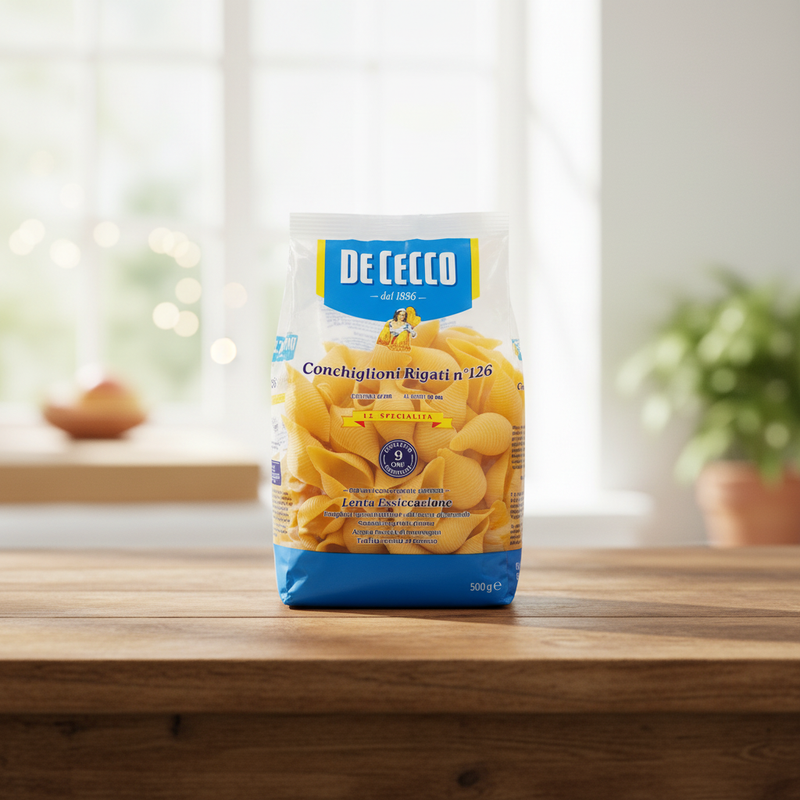 Conchiglioni Rigati De Cecco – Format (500 g)