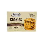 Cookie gianduia Falcone 200 g, biscuit italien fourré au chocolat et à la noisette, une douceur artisanale irrésistible.