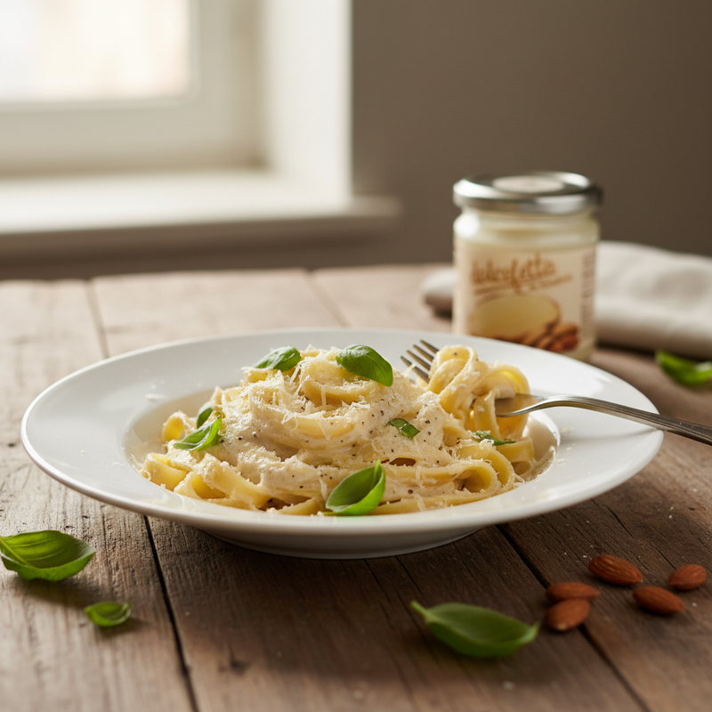 Crème d’Amande Sicilienne O’ Sole ’e Napule - Dolcefetta alla (180G) - en situation d'usage