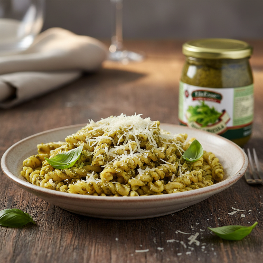 Crème de Roquette ElleEsse - Sauce italienne (520 g) - en situation d'usage