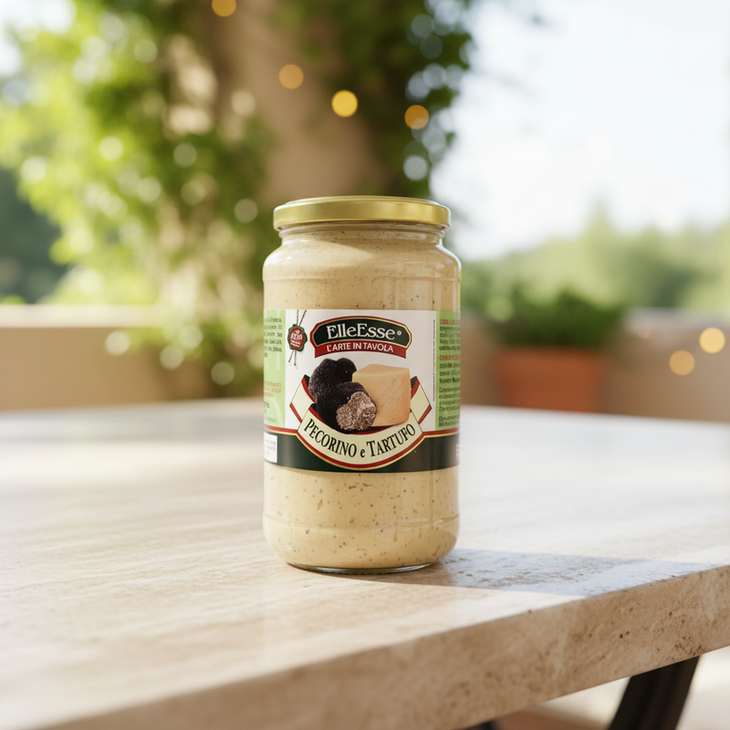 Crème de Truffe ElleEsse - Pecorino fondu & truffes d’été (520 g)