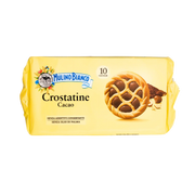 Emballage alternatif des Tartelettes Crostatine au cacao et noisette, Mulino Bianco, paquet de 400g.