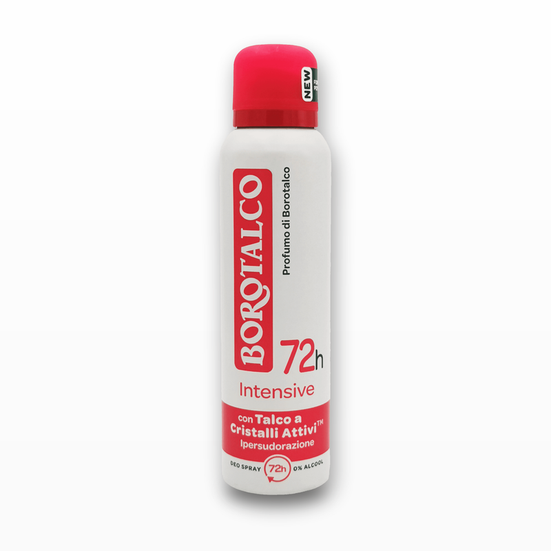 Déodorant Borotalco Intensif 72h – Protection Longue (150 ml) — face avant