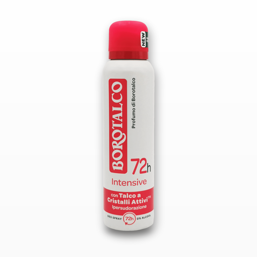 Déodorant Borotalco Intensif 72h – Protection Longue (150 ml) — face avant