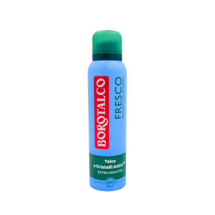 Déodorant Borotalco Talco Cristalli Attivi – Fraîcheur 48h