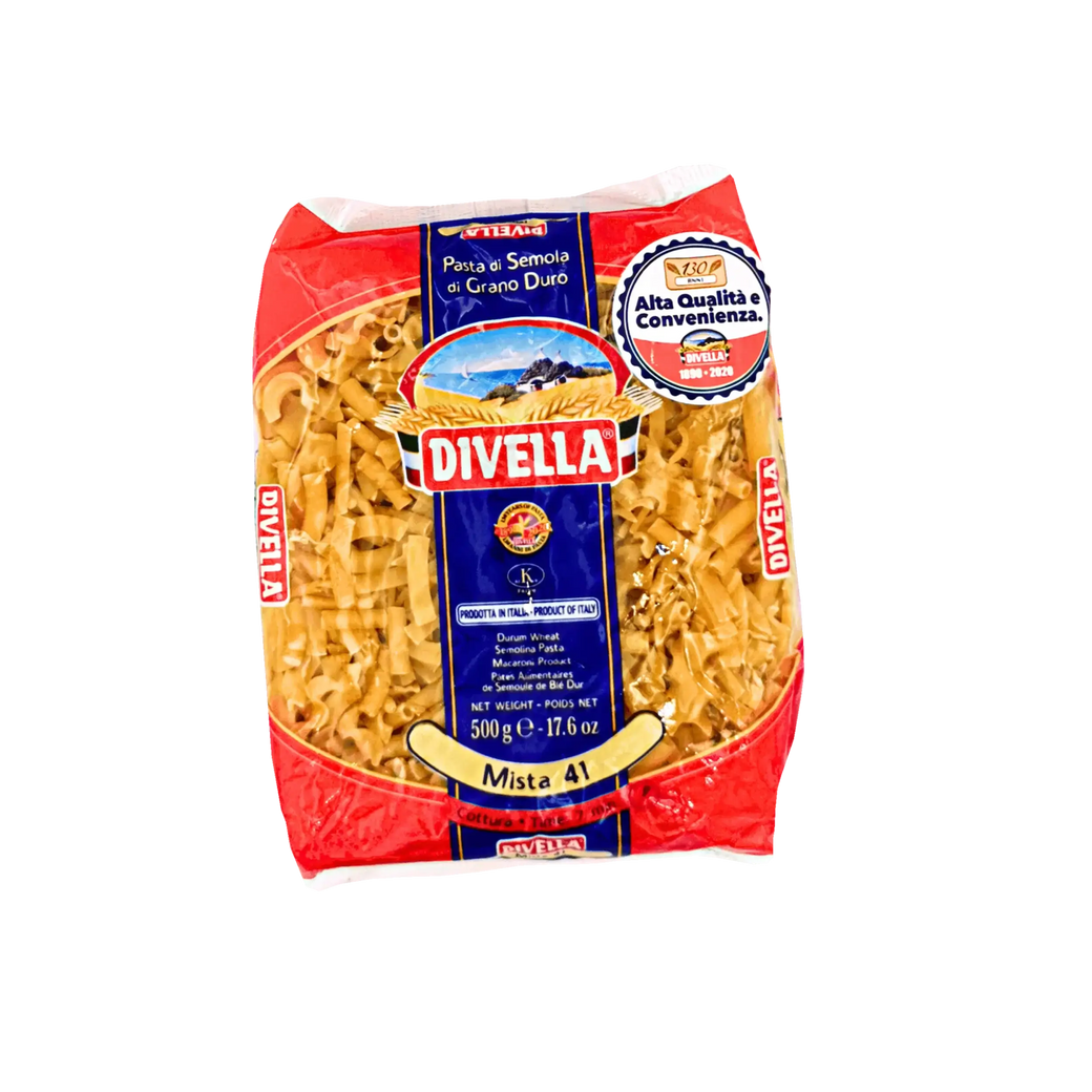 Korte Pasta's Divella Mista 41 – Formaat