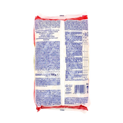 Dos du paquet de Pâtes Divella Penne Candela N°28, ingrédients et informations nutritionnelles, paquet de 500g, produit italien.