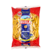 Paquet de pâtes Divella Zitoni Tagliati N°31 - Pâtes tubulaires italiennes en semoule de blé dur de 500g