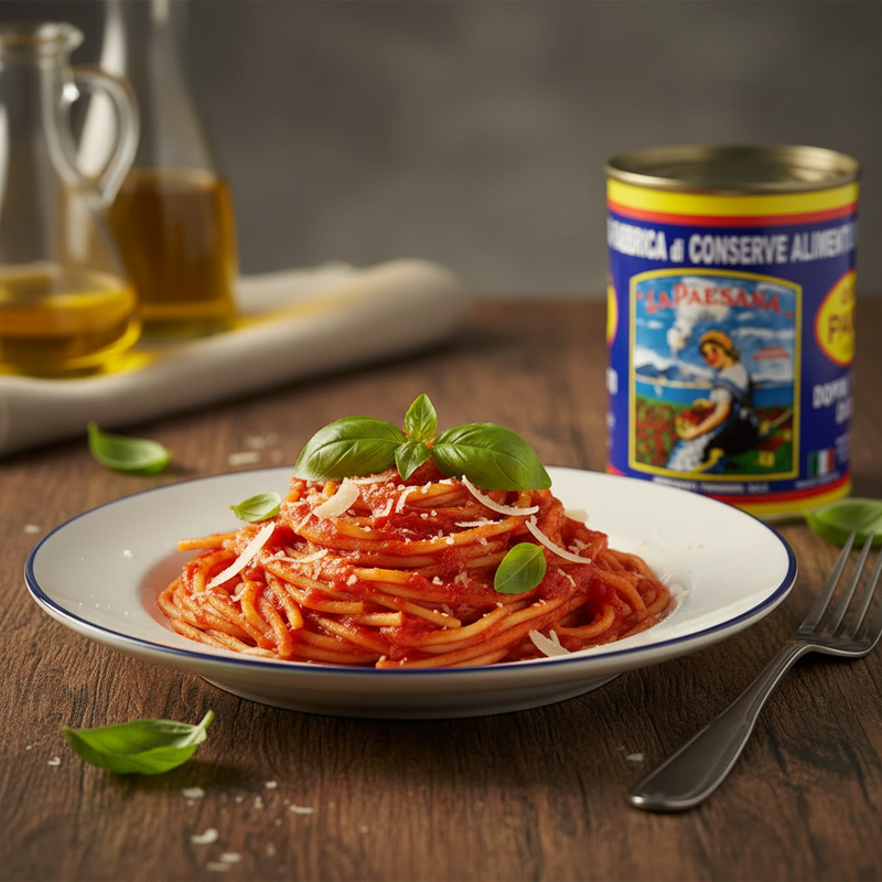 Double Concentré de Tomate Giovanni Paudice - Saveur (140G) - en situation d'usage