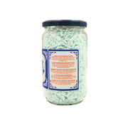 Bocal de sel effervescent Tortoroglio 250g pour boissons rafraîchissantes et digestives, tradition artisanale italienne.