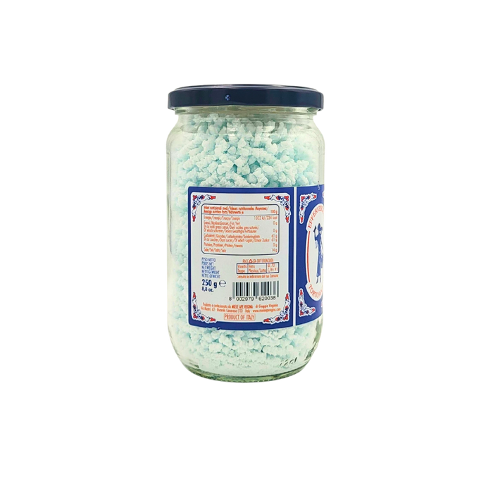 Pot de sel effervescent Tortoroglio 250g - Informations nutritionnelles et code-barres.