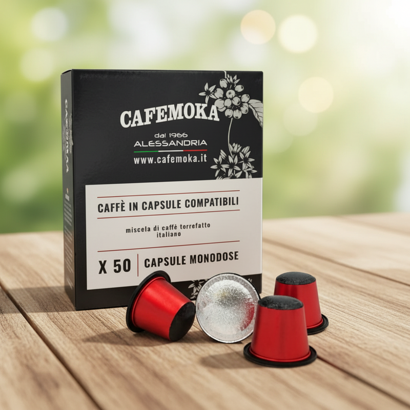 Capsules Nespresso CaféMoka - Espresso Forte (50 pcs)