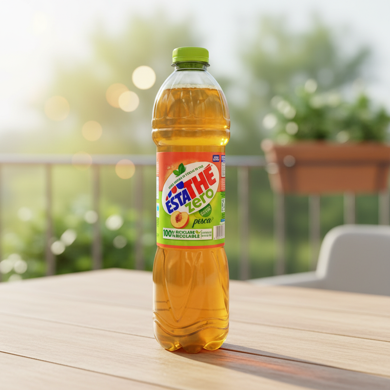 Thé Glacé Pêche Sans Sucre Estathé Ferrero – 1,5 L