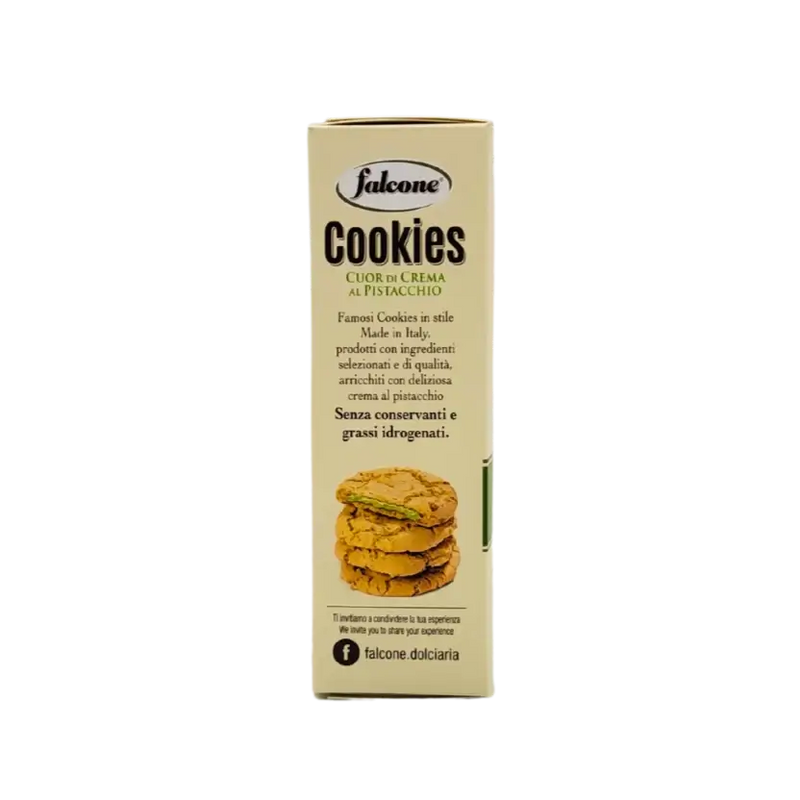 Le cookie pistache Falcone 200 g allie croquant et fondant pour une expérience italienne unique.