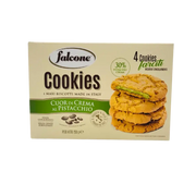 Cookie pistache Falcone, délicieux biscuit italien au cœur fondant et au goût intense de pistache.