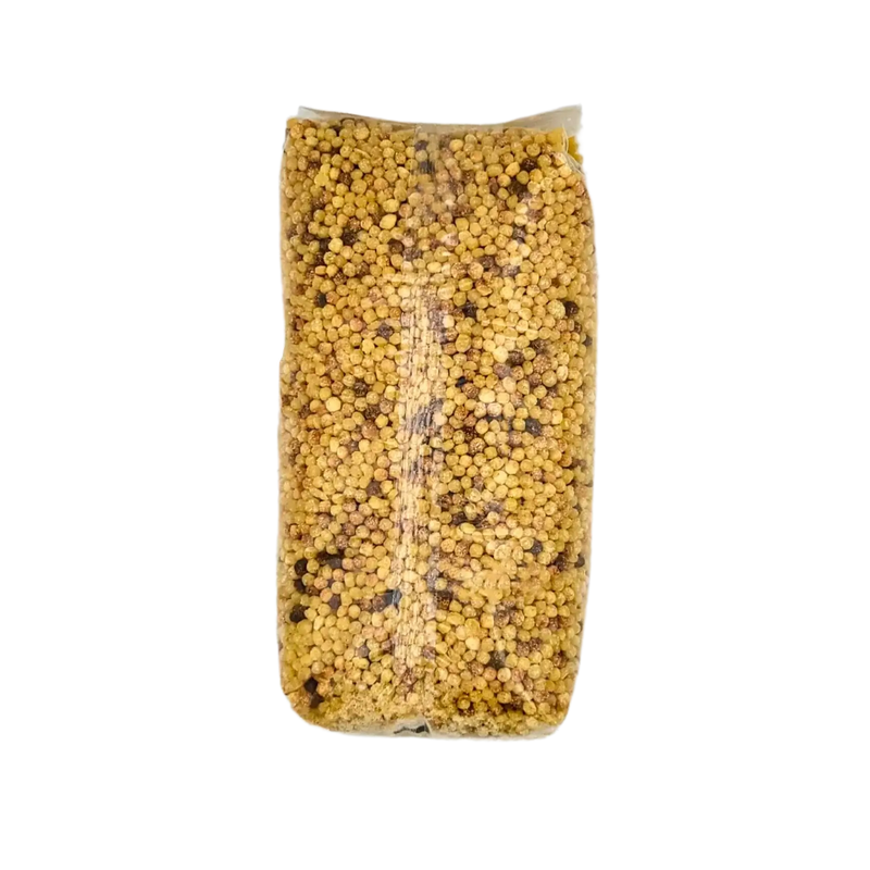 Ingrédients et valeurs nutritionnelles de la Fregola Sarda 950g - Pâtes de Blé Dur Toasté de Sabarot - Idéales pour plats traditionnels sardes.