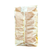 Vue arrière du paquet de Fusilli La Molisana 500g, avec informations détaillées sur les ingrédients, les conseils de cuisson et les valeurs nutritionnelles.