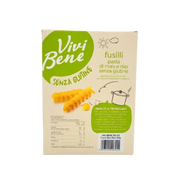 Valeurs nutritionnelles fusilli sans gluten Vivi Bene – boîte 400g