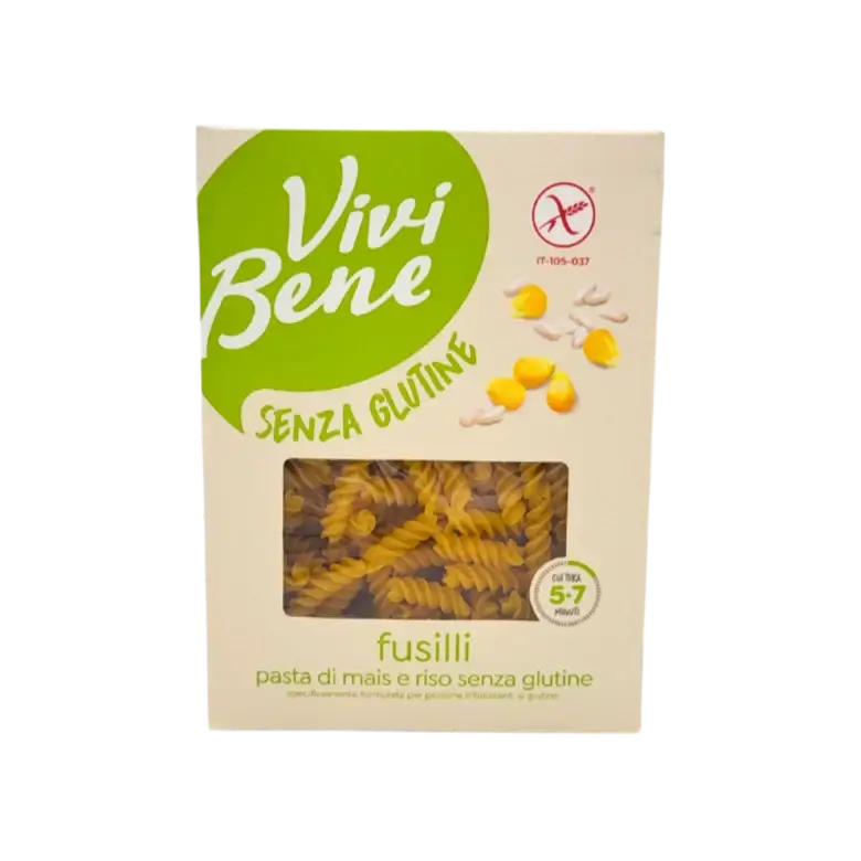 Glutenfreie Pasta – Fusilli – Vivi Bene – 400 g
