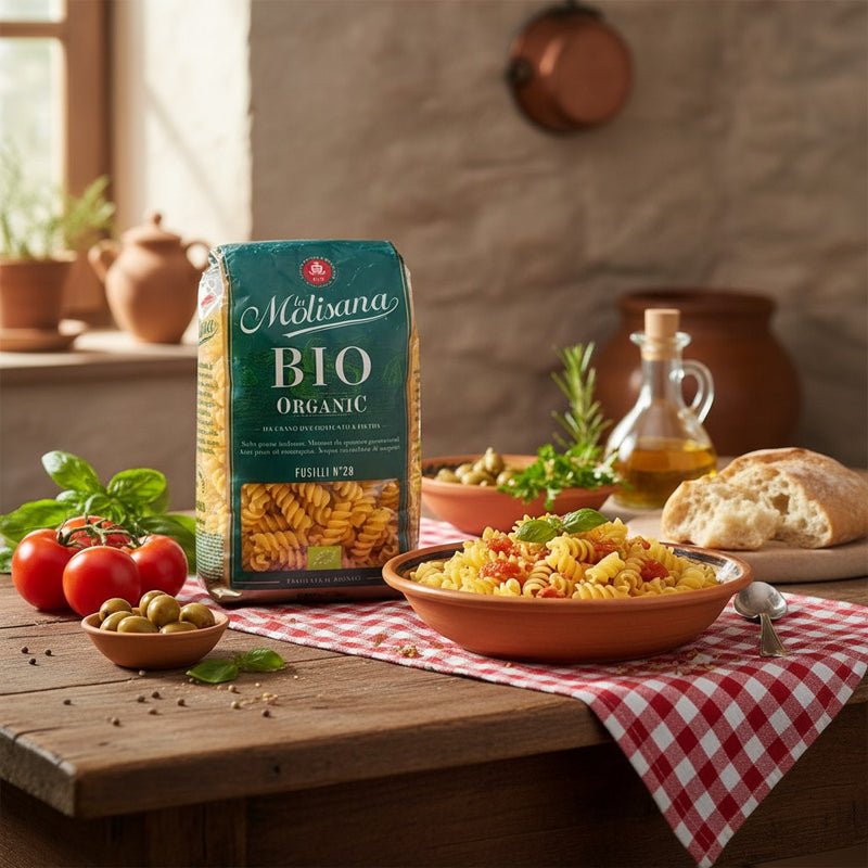 Fusilli Bio Organique La Molisana - Pâtes Italien (500 g) — cuisine italienne authentique