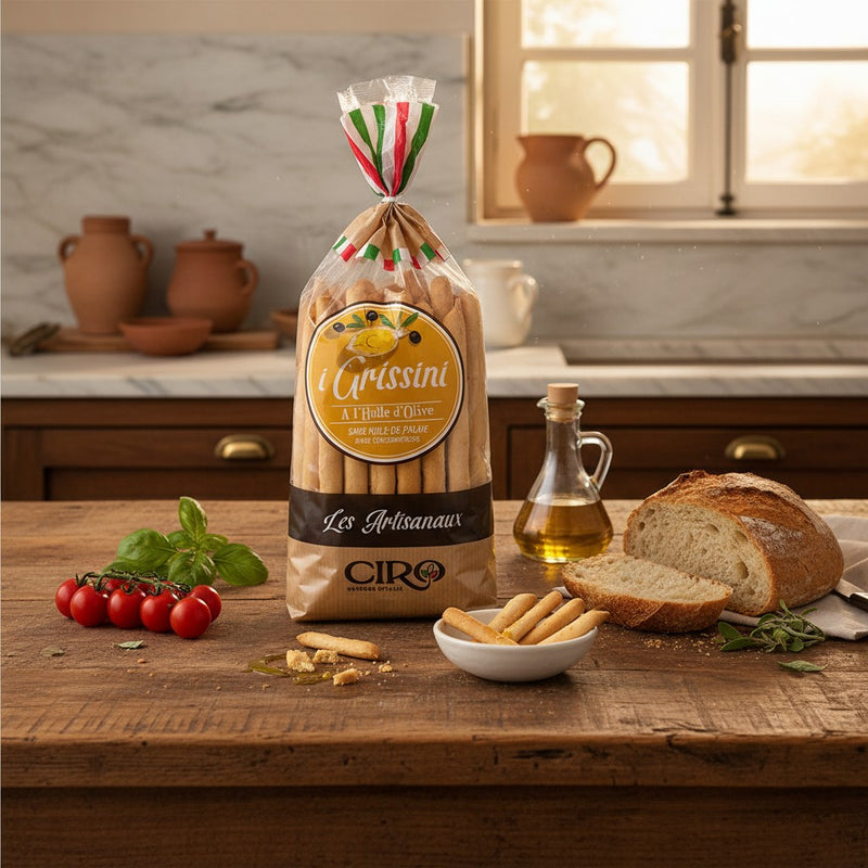 Gressin Italien Ciro - Huile d’Olive (250 g) — cuisine italienne authentique