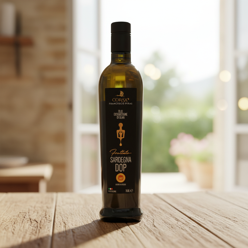 Huile d’Olive Extra Vierge DOP Sardaigne Corax Francesco Piras (75CL)