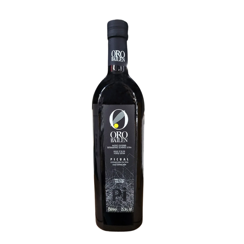 Huile d'olive extra vierge Oro Bailen Picual 750ml - Première pression à froid.