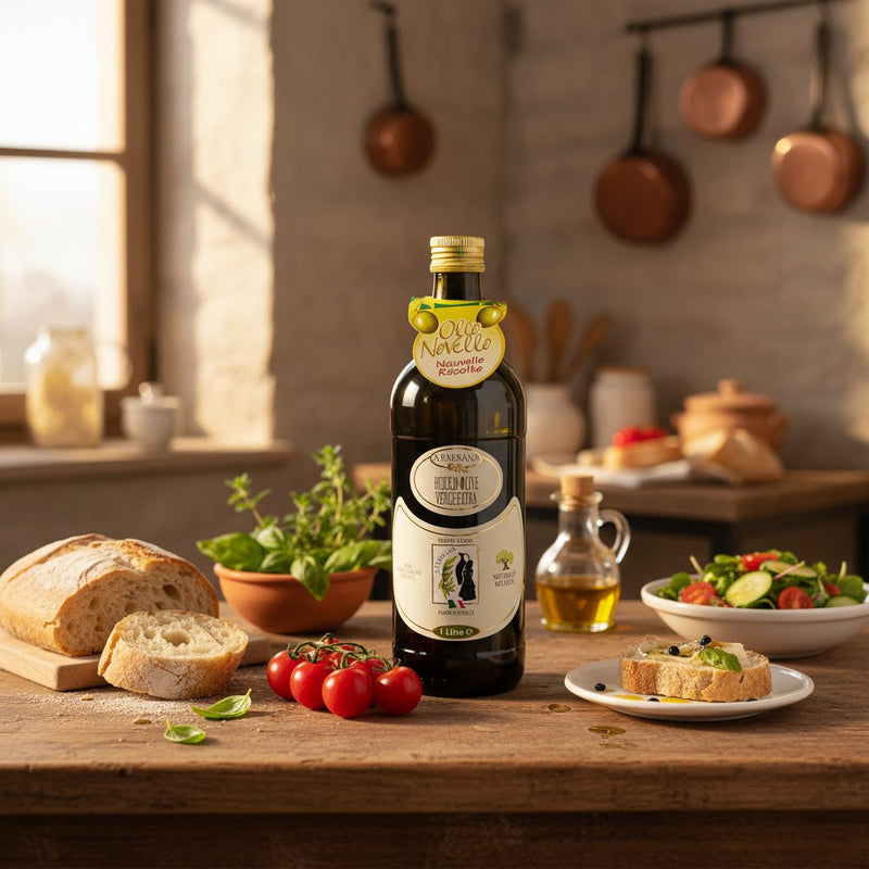 Huile d’Olive Extra Vierge A Paesana - Italie (1 L) — cuisine italienne authentique