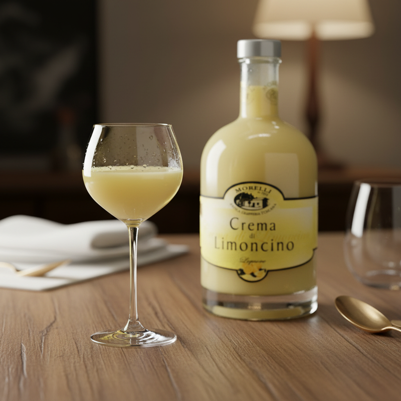 Limoncello Crème Morelli 50cl - Douceur Citron - en situation d'usage