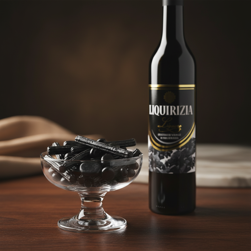 Liqueur Réglisse Italienne – Saveur Intense (50 cl) - en situation d'usage