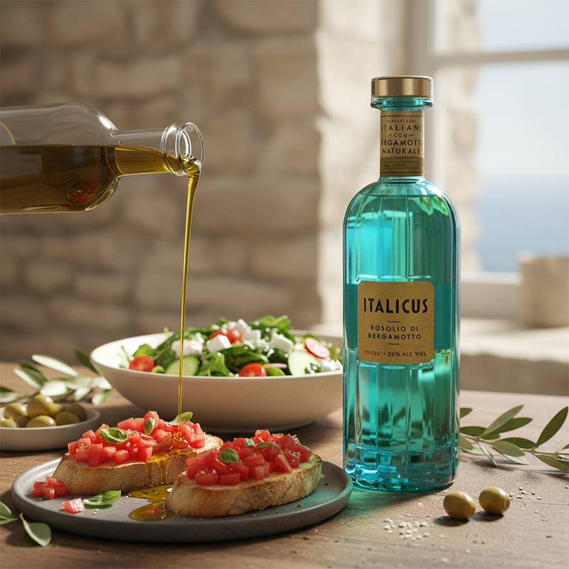Italicus Rosolio di Bergamotto Italicus – Bergamote (70 cl) - en situation d'usage